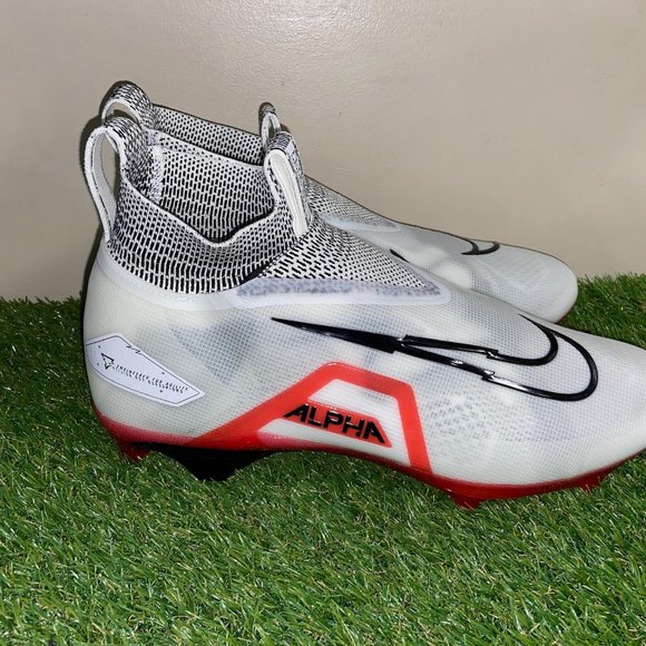 Nike Alpha Menace Elite 3 White Black University Red CT6648 103 Men Sz 14.5 NEW main image 7
